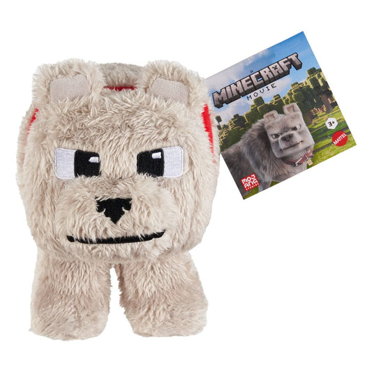 Ein Minecraft Film Plüschfigur Dennis der Wolf 20 cm Image 2