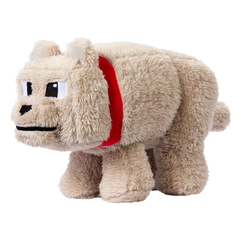 Ein Minecraft Film Plüschfigur Dennis der Wolf 20 cm Image 3