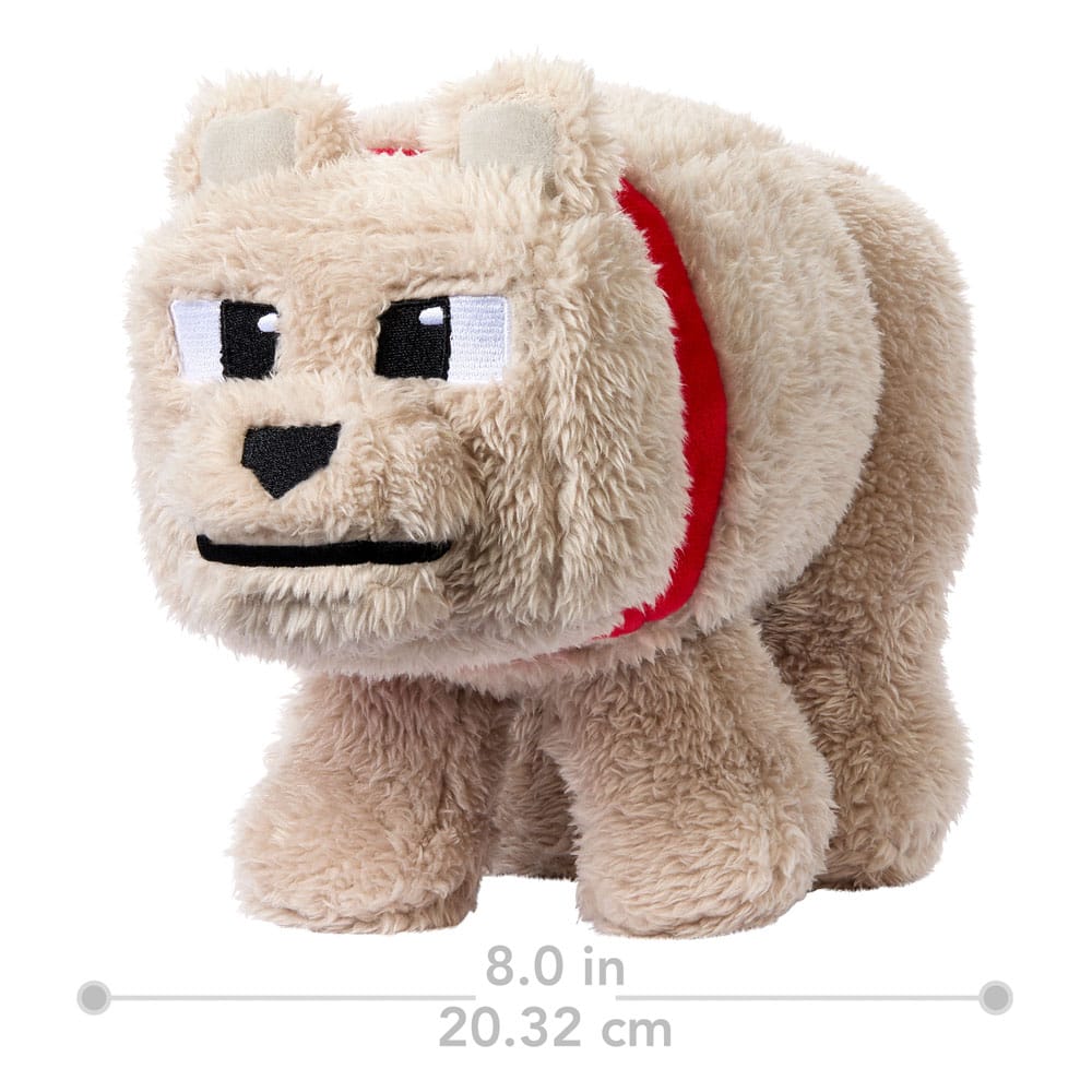 Ein Minecraft Film Plüschfigur Dennis der Wolf 20 cm Image 6