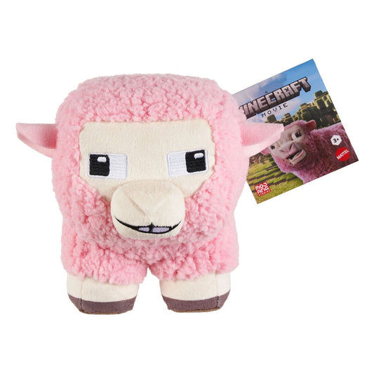 Ein Minecraft Film Plüschfigur Rosa Schaf 20 cm Image 2