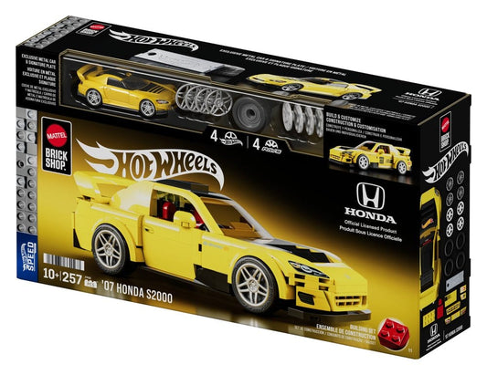 Hot Wheels Speed Series Mattel Brick Shop Bauset 1/32 '07 Honda S2000 Image 2