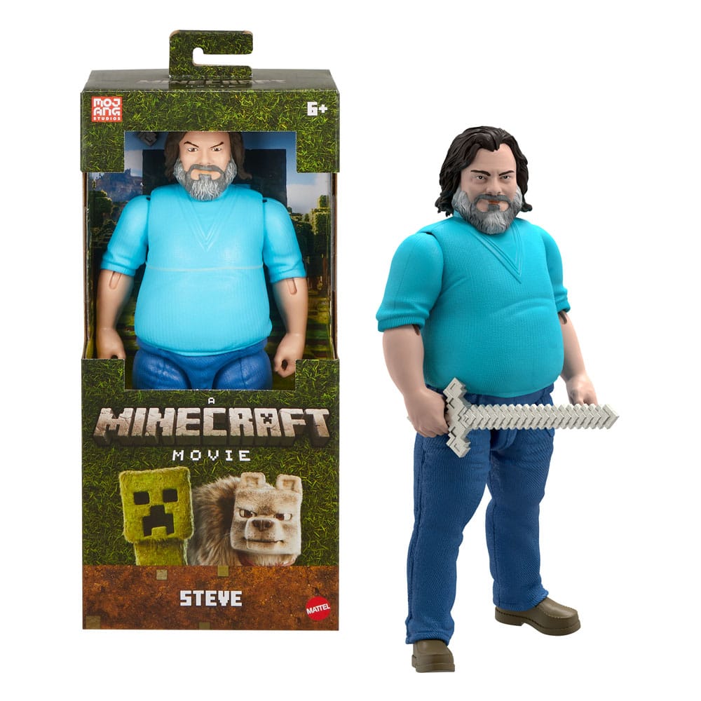 Ein Minecraft Film Actionfigur Steve 30 cm Image 9
