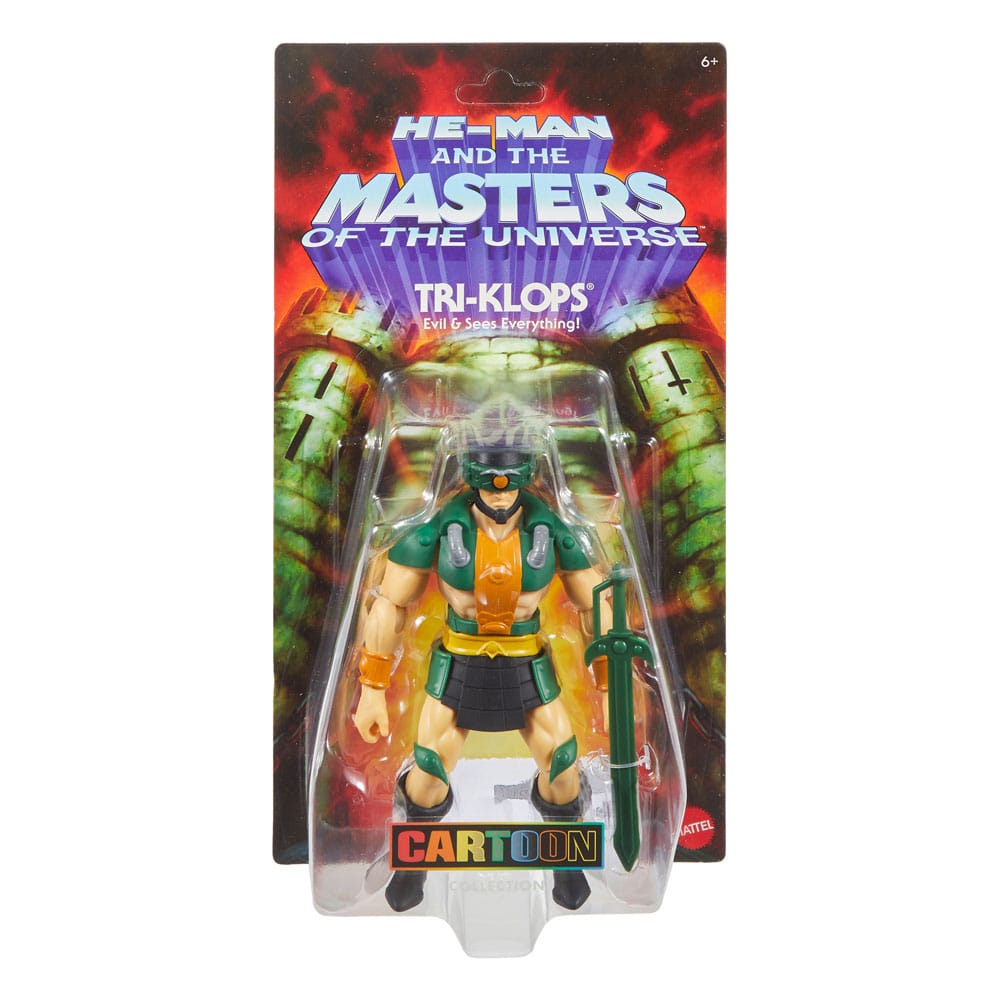 Masters of the Universe Origins Actionfigur Cartoon Collection: Tri-Klops 14 cm Image 2
