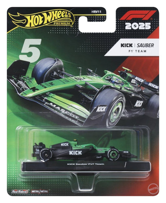 Formel 1 Hot Wheels Premium Die-Cast Fahrzeug 1:64 Team Sauber: Driver 2 Image 2