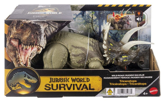 Jurassic World: Survival Actionfigur Wild Roar Triceratops 31 cm Image 2