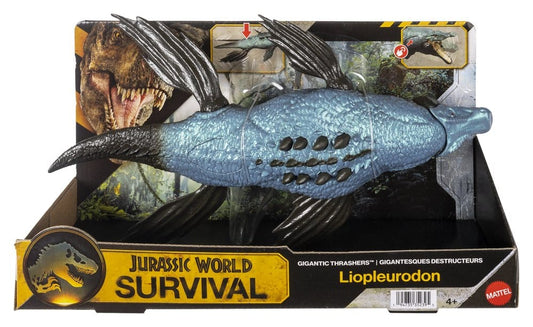 Jurassic World: Survival Actionfigur Gigantic Thrashers Liopleurodon 30 cm Image 2