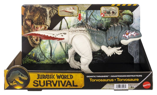 Jurassic World: Survival Actionfigur Gigantic Thrashers Torvosaurus 30 cm Image 2