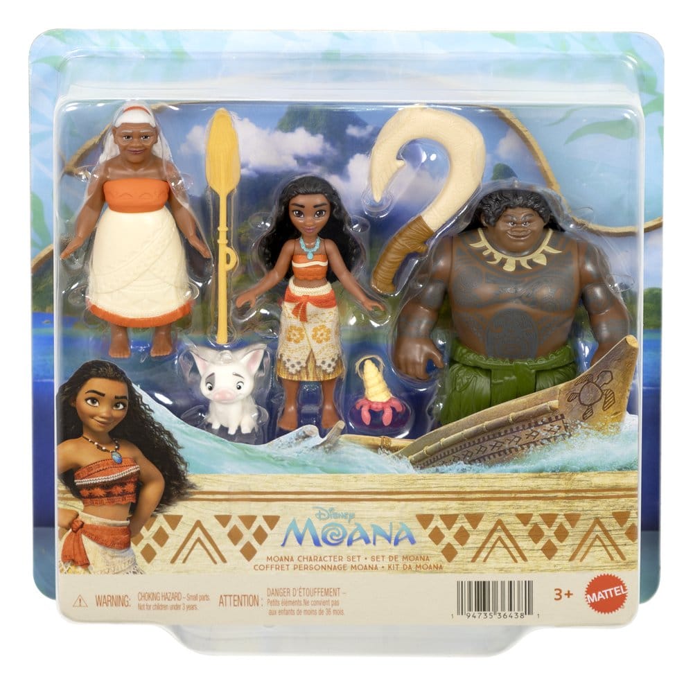 Vaiana Actionfiguren 3er-Pack Character Set 9 cm Image
