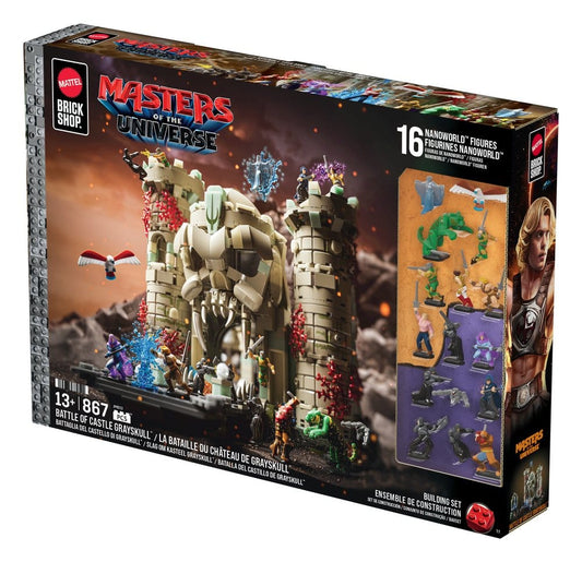 Masters of the Universe Mattel Brick Shop Bauset Castle Grayskull Image 2
