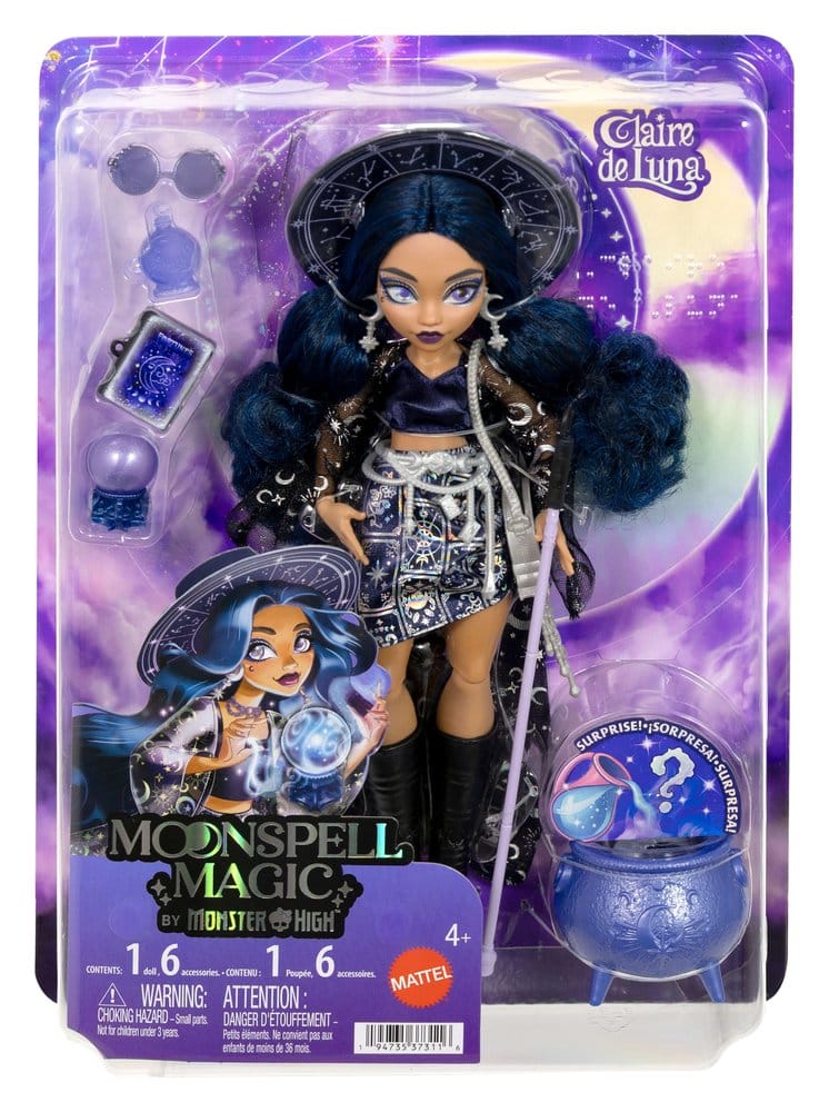 Monster High Moonspell Magic Puppe Claire de Luna Image 6