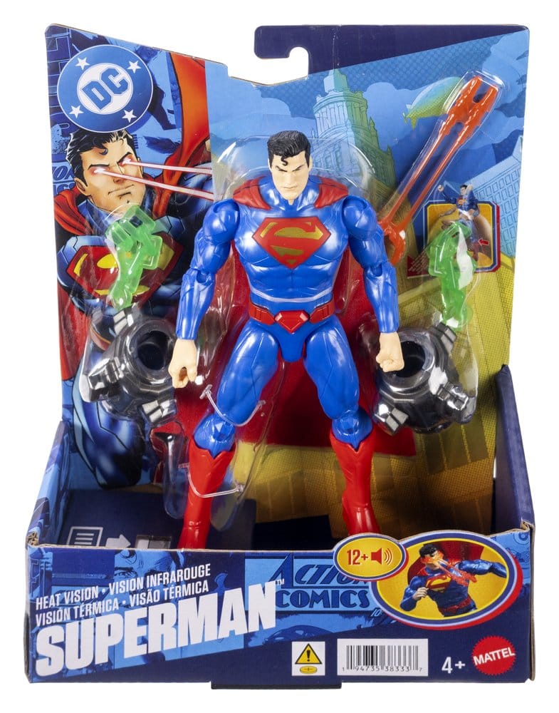 DC Premier Actionfigur mit Sound & Licht Heat Vision Superman 16 cm Image 9
