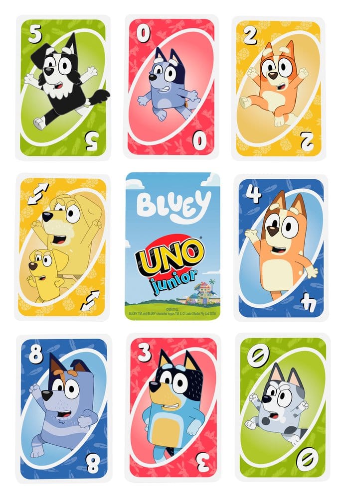 Bluey UNO Junior Kartenspiel Image 8