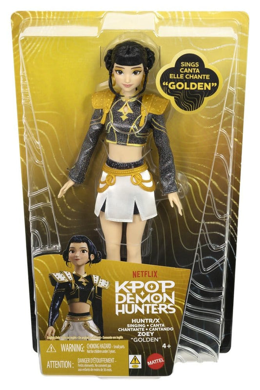KPop Demon Hunters Singende Puppe Huntrix Zoey (Golden) Image 2