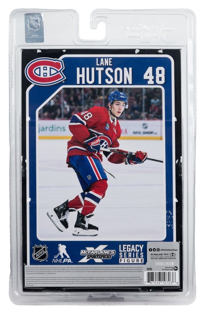 NHL McFarlane SportsPicks Actionfigur Lane Hutson (Montreal Canadiens Heritage Classic) 18 cm Image 5