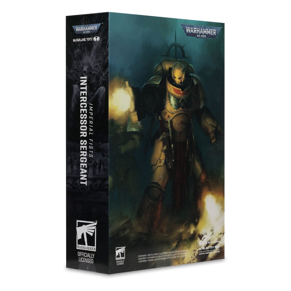Warhammer 40,000 Actionfigur Intercessor Sergeant (Imperial Fist) (Gold Label) 18 cm Image 9