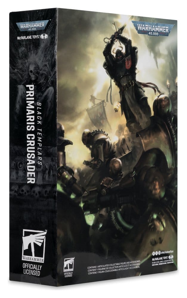 Warhammer 40,000 Actionfigur Primaris Crusader (Black Templars) 18 cm Image 9
