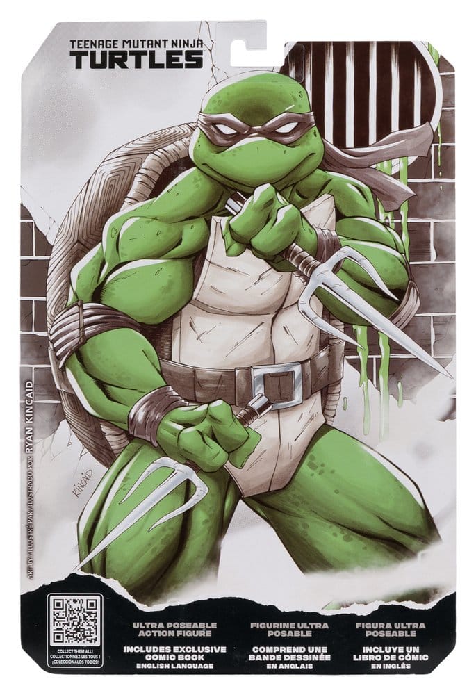 Teenage Mutant Ninja Turtles Page Punchers Actionfigur Raphael (Black White & Green) (Red Platinum Edition) 13 cm Image 8