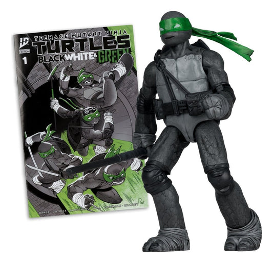 Teenage Mutant Ninja Turtles Page Punchers Actionfigur Donatello (Black White & Green) (Red Platinum Edition) 13 cm Image 2
