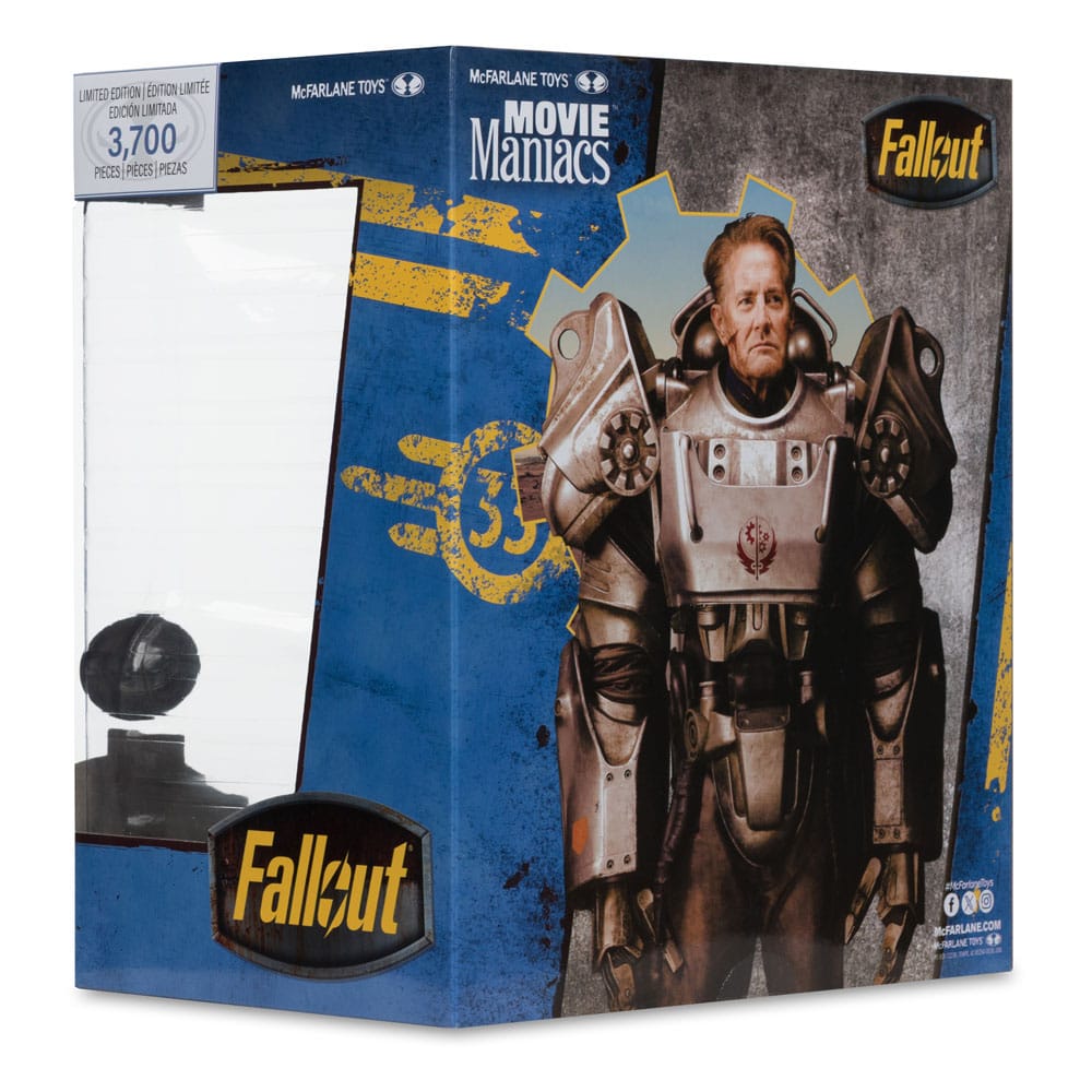 Fallout Movie Maniacs Actionfigur Hank Maclean (Season 2) (Red Platinum Edition) 17 cm Image 10