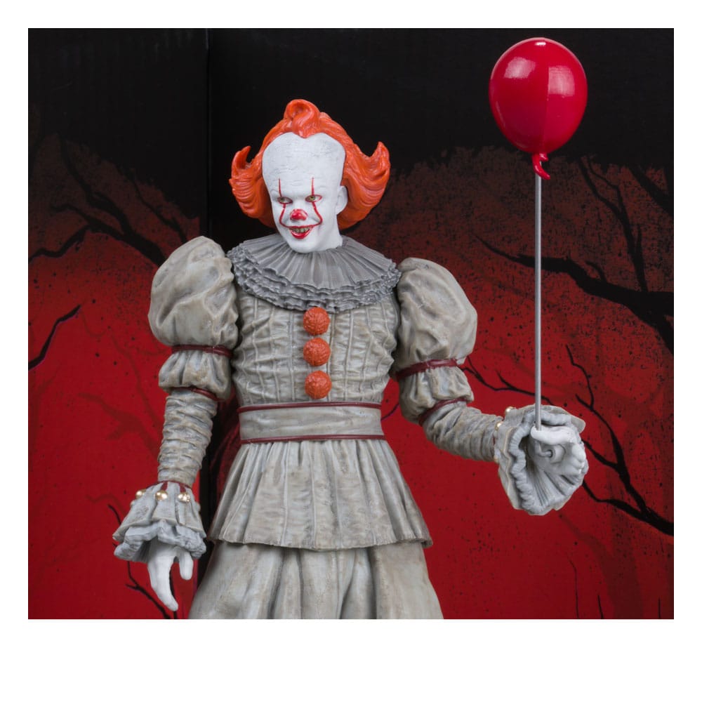 It: Welcome to Derry Movie Maniacs PVC Statue Pennywise (Gold Label) 16 cm Image 4