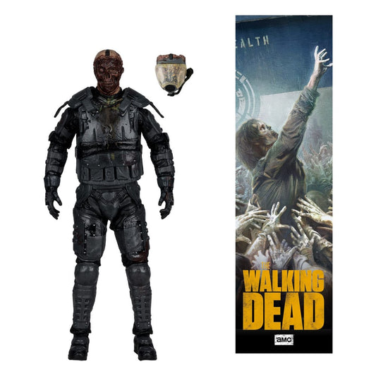 The Walking Dead Actionfigur Gas Mask Zombie (Season 4) 13 cm Image 2
