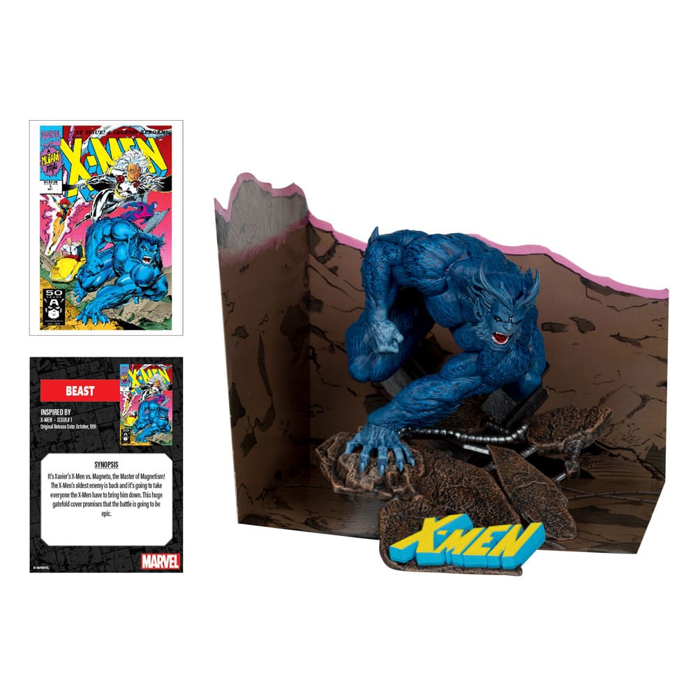 Marvel Collection PVC Statue 1/10 Beast (X-Men #1) 12 cm Image 2