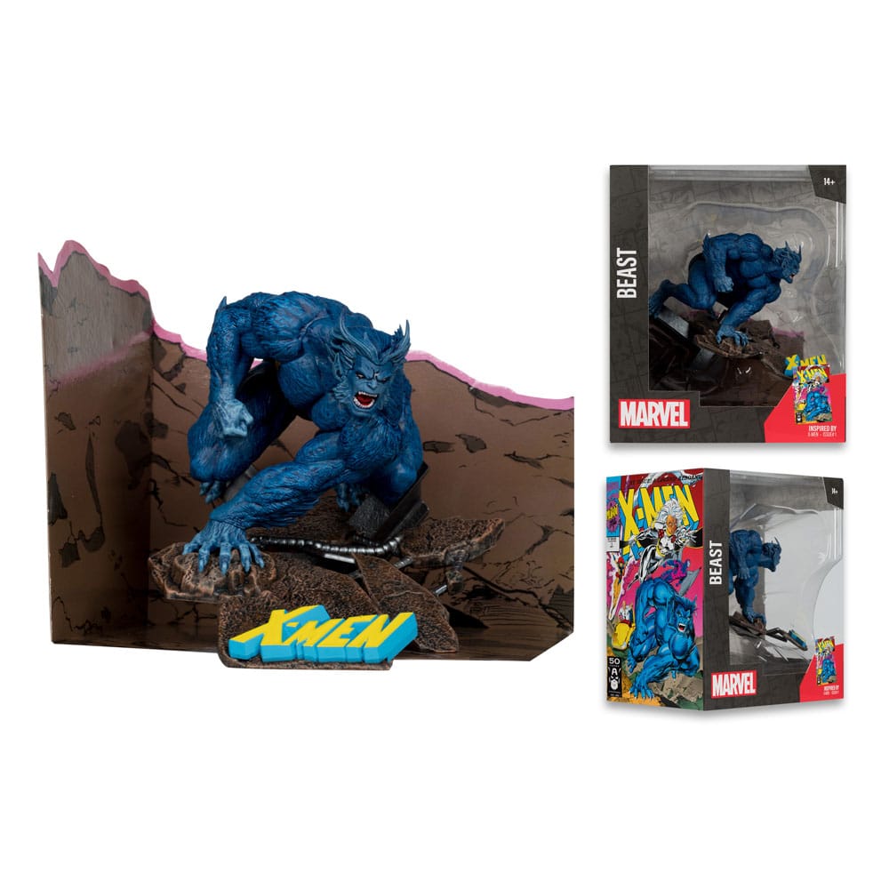 Marvel Collection PVC Statue 1/10 Beast (X-Men #1) 12 cm Image 4