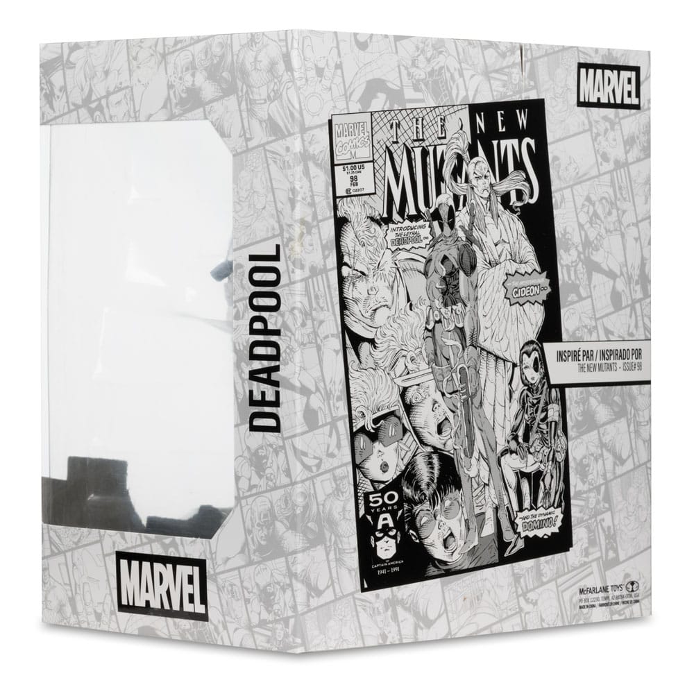 Marvel Collection PVC Statue 1/10 Deadpool (The New Mutants #98) (Line Art) (Gold Label) 17 cm Image 10