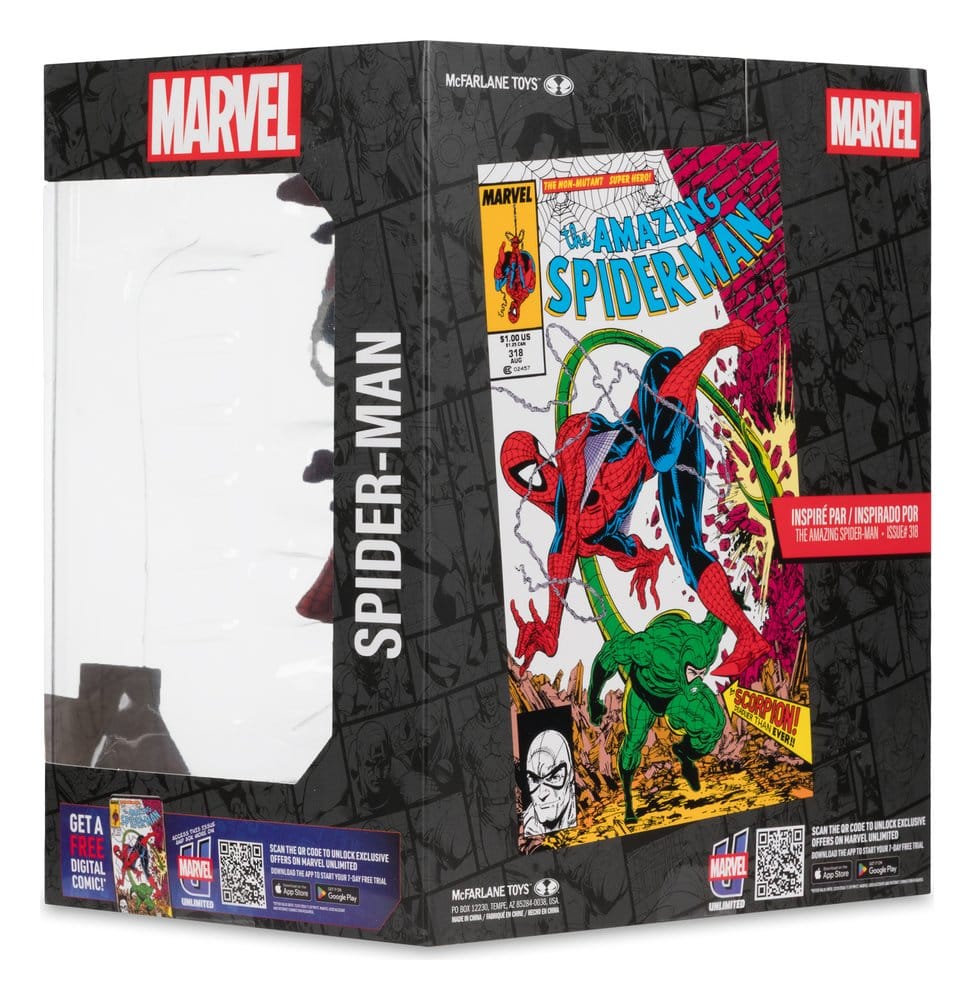 Marvel Collection PVC Figur 1/10 Spider-Man (The Amazing Spider-Man #318) 17 cm Image 10