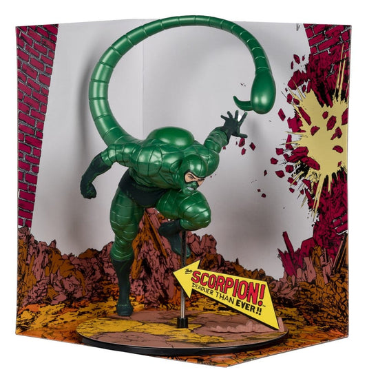 Marvel PVC Statue !/10 Scorpion (Metallic) (The Amazing Spider-Man #318) (Gold Label) 18 cm Image 2