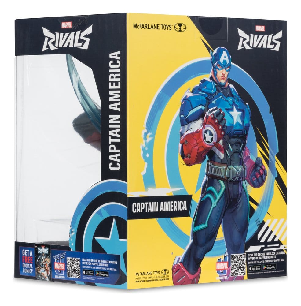 Marvel Rivals Collection 1/10 Actionfigur Captain America 20 cm Image 9