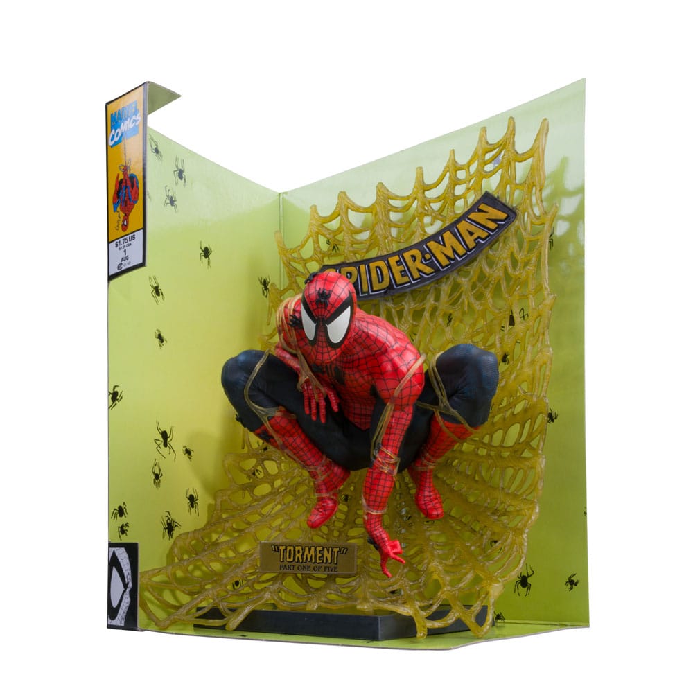 Marvel Collection PVC Statue 1/6 Spider-Man (Spider-Man # 1) (Gold Edition) (Gold Label) 15 cm Image 6