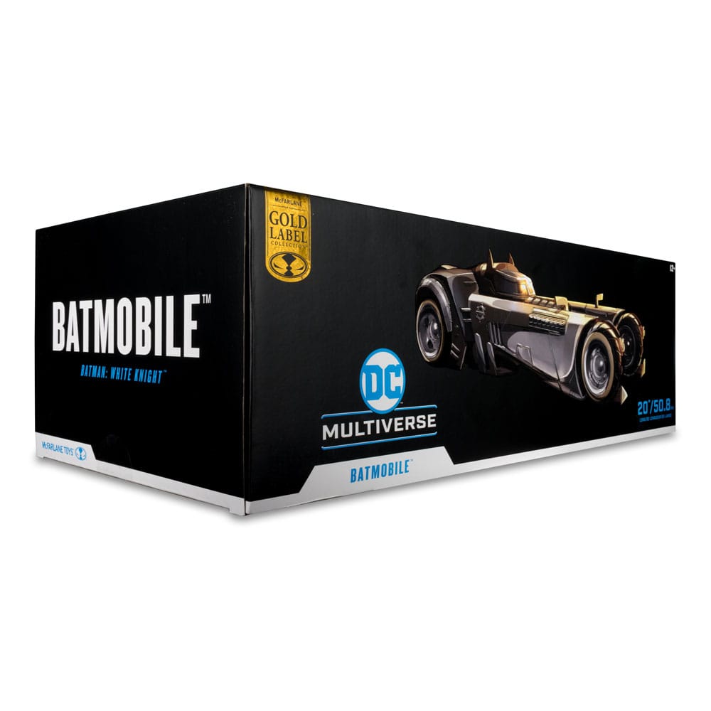 DC Multiverse Fahrzeug White Knight Batmobile (Gold Label) 18 cm Image 10