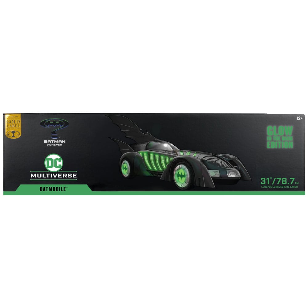 Batman Forever DC Multiverse Fahrzeug Batmobile Glow in the Dark Edition (Gold Label) 79 cm Image 9