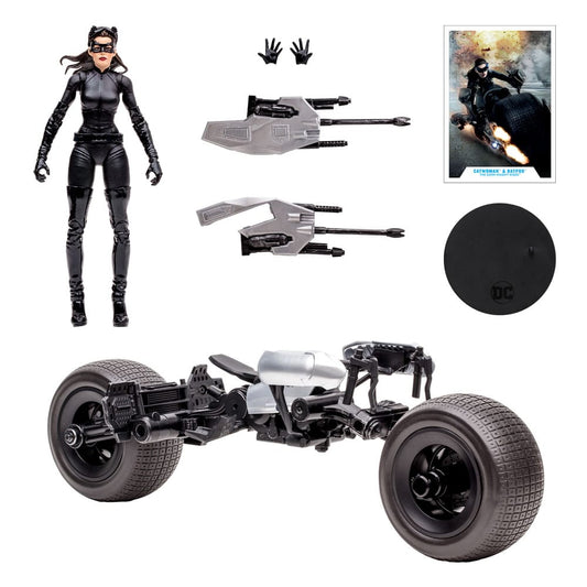 DC Multiverse Fahrzeug Batpod with Catwoman (The Dark Knight Rises) Image 2