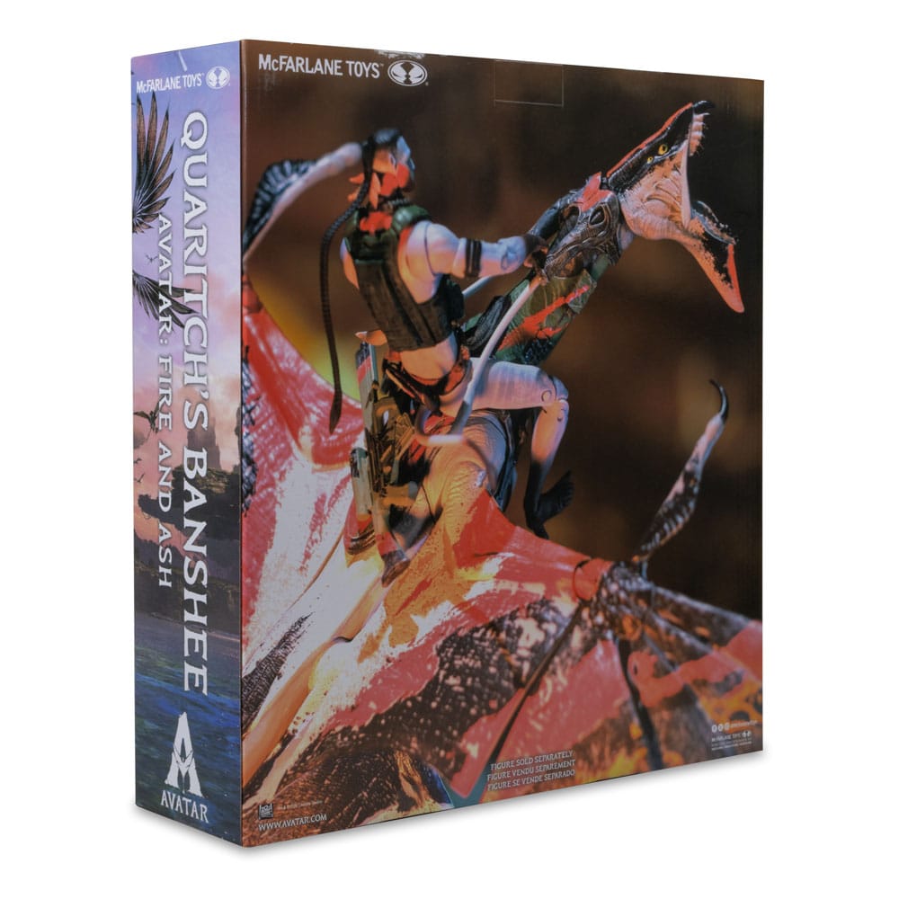 Avatar: Fire and Ash Actionfigur Quaritch's new Banshee Image 11