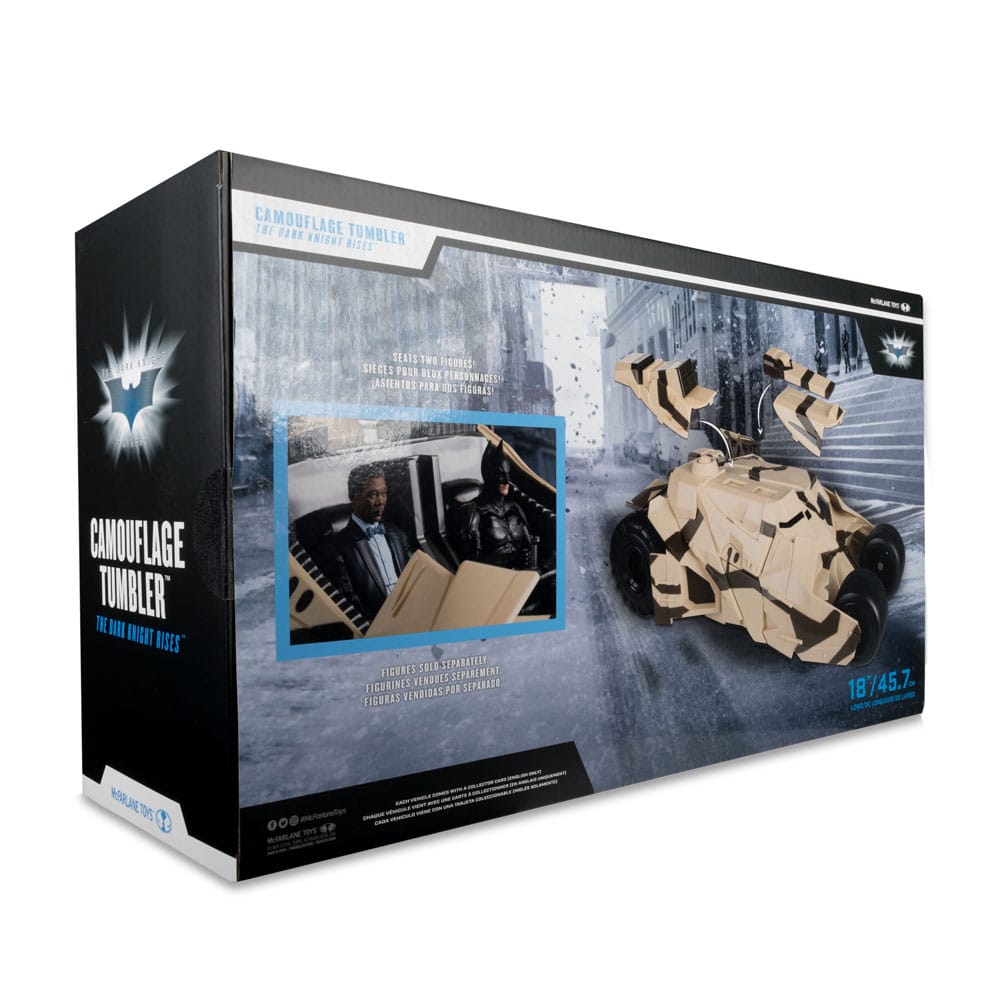 DC Multiverse Fahrzeug Tumbler Camouflage (The Dark Knight Rises) (Gold Label) 45 cm Image 13