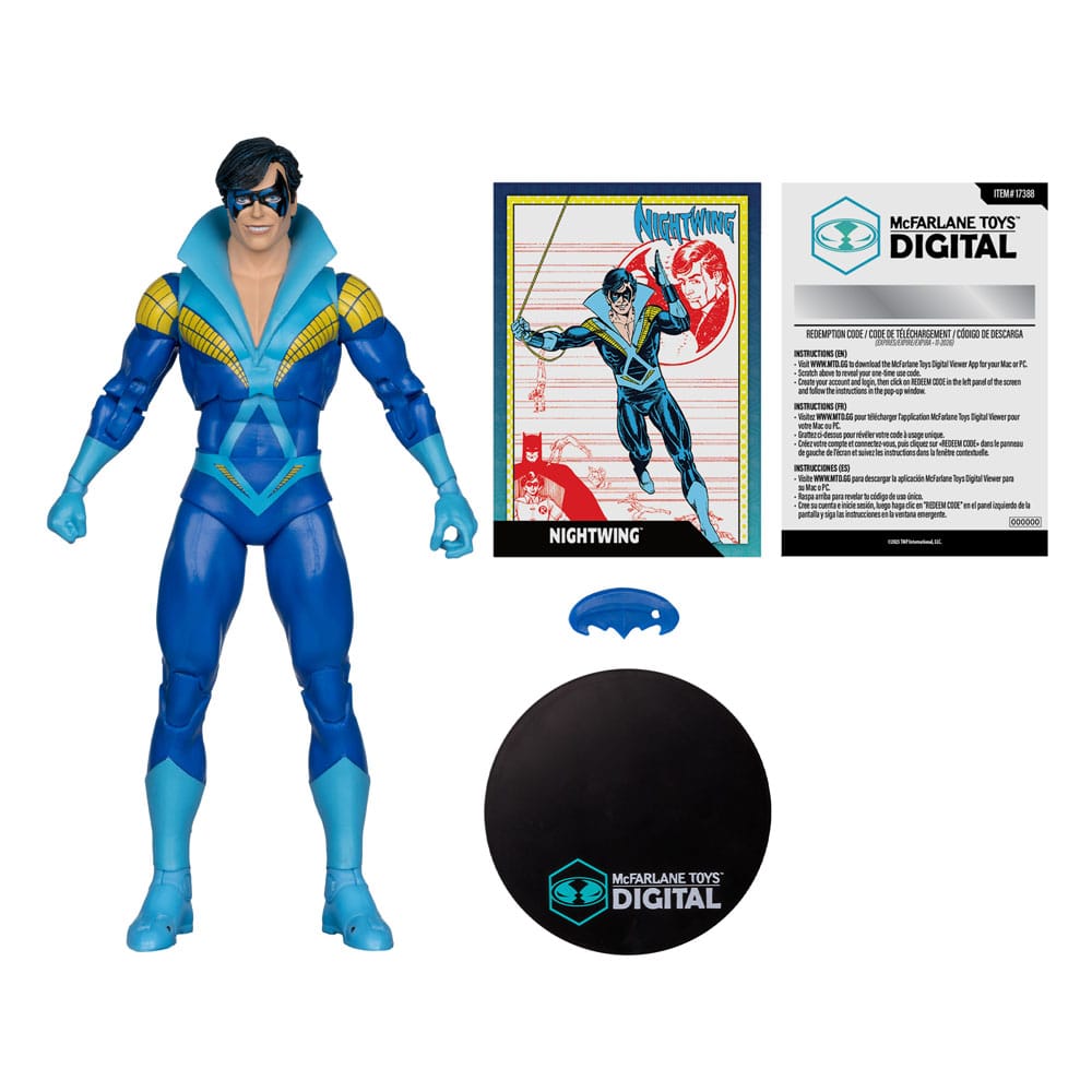 DC Direct McFarlane Toys Digital Actionfigur Nightwing (Teen Titans) 18 cm Image 3