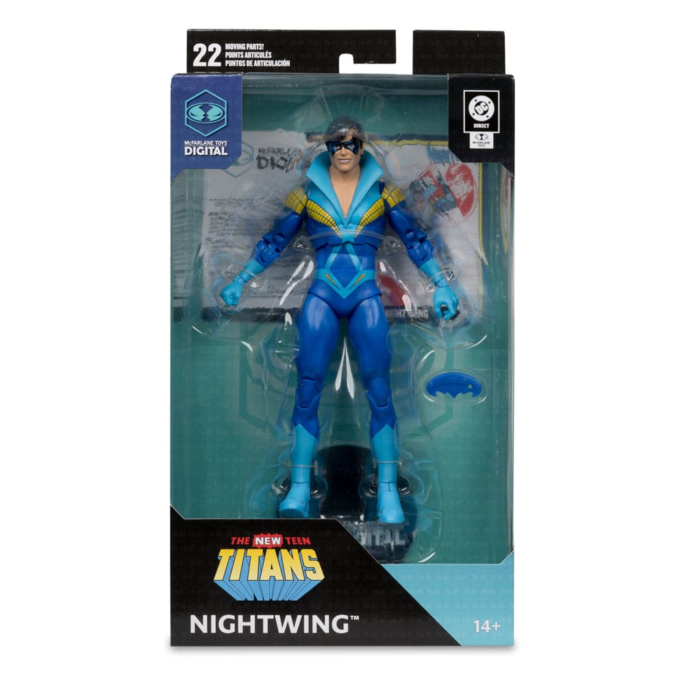 DC Direct McFarlane Toys Digital Actionfigur Nightwing (Teen Titans) 18 cm Image 7