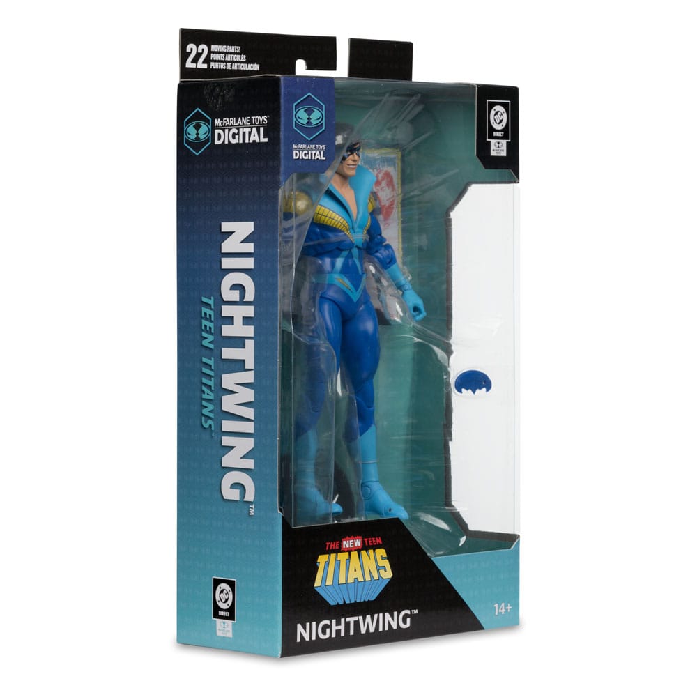 DC Direct McFarlane Toys Digital Actionfigur Nightwing (Teen Titans) 18 cm Image 8