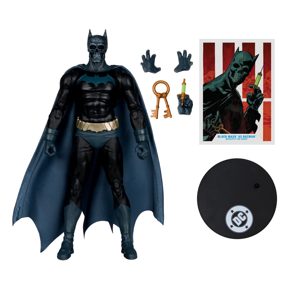 DC Multiverse Actionfigur Black Mask as Batman (Beneath the Mask) 18 cm Image 2