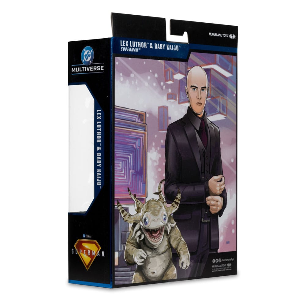 Superman (2025) DC Multiverse Deluxe Actionfigur Lex Luthor with Baby Kaiju (Deluxe Theatrical Edition) 18 cm Image 9