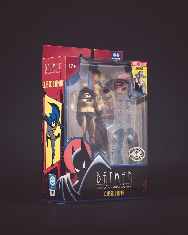 Batman: The Animated Series DC Direct Build-A Actionfigur Wave 5 Classic Batman (Platinum Edition) 15 cm Image 3