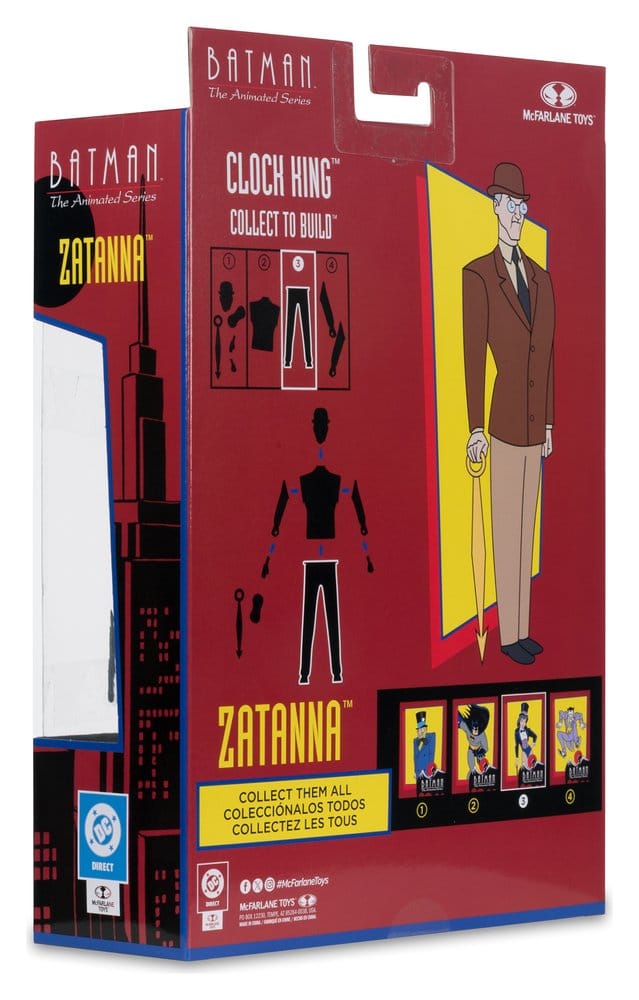 Batman: The Animated Series DC Direct Build-A Actionfigur Wave 7 Zatanna 15 cm Image 9