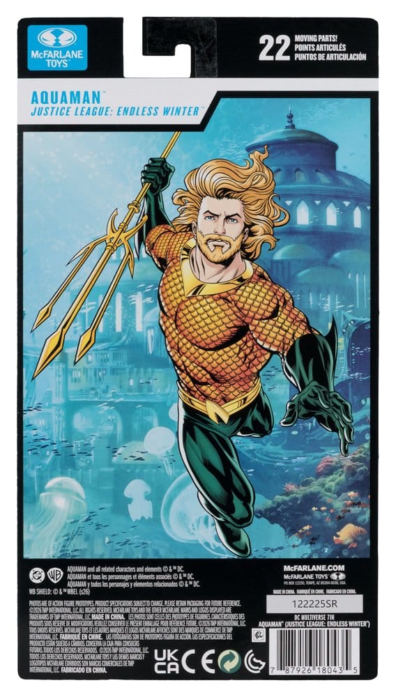 DC Multiverse Actionfigur Aquaman (Endless Winter) (Blister Card) 18 cm Image 5