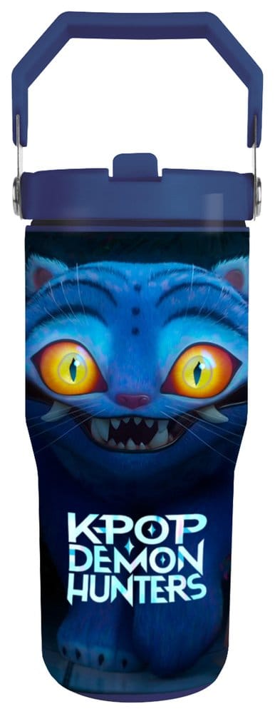 KPop Demon Hunters Edelstahl-Trinkbecher Derpy Tiger 600 ml Image
