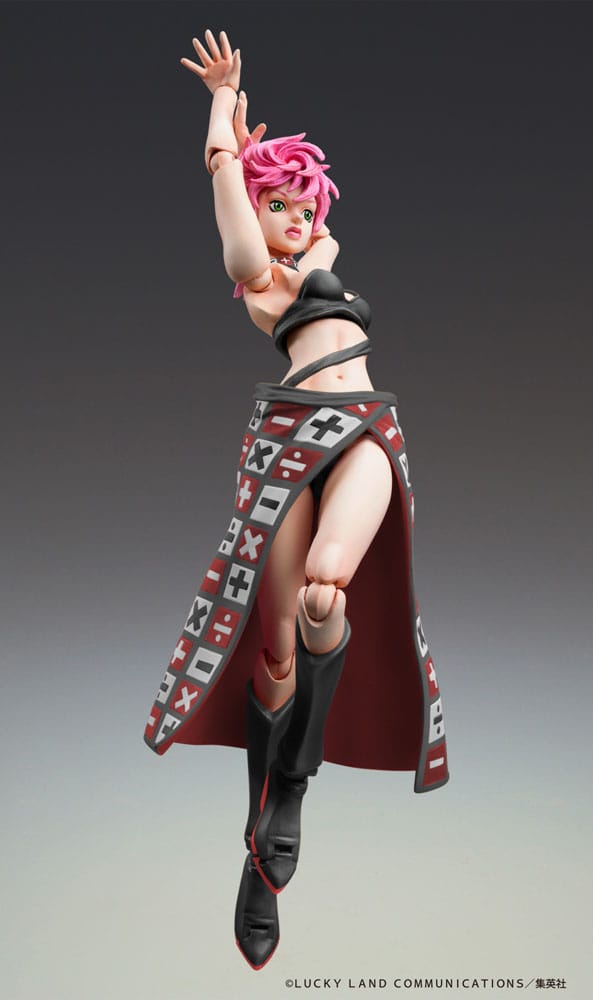JoJo's Bizarre Adventure Part 5 Super Action Actionfigur Trish Una Black Ver. 15 cm Image 3