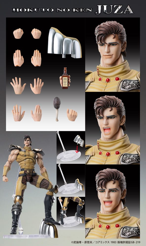 Fist of the North Star Actionfigur Chozokado Juza 18 cm Image 11