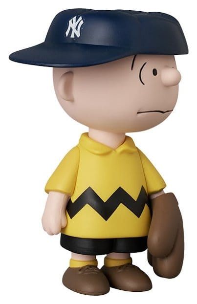 MLB × Peanuts UDF PVC Figur New York Yankees Charlie Brown 9 cm Image 2