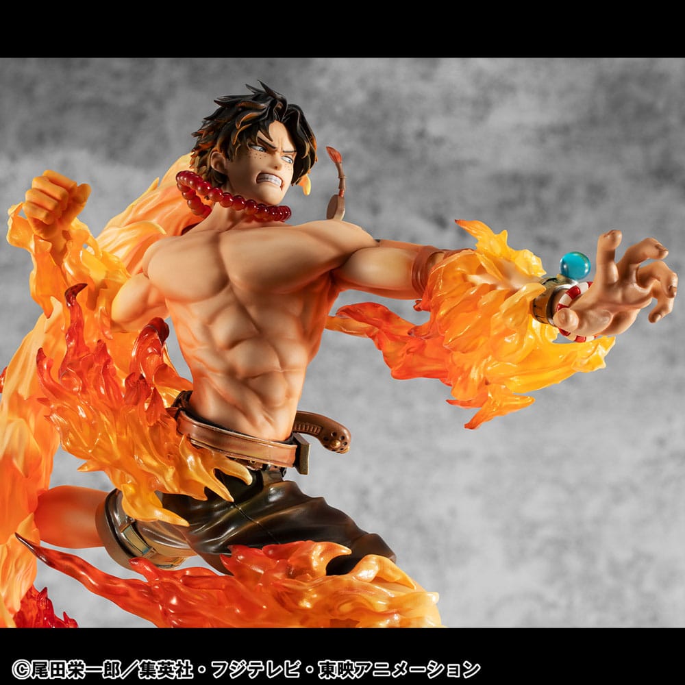 One Piece P.O.P PVC Statue NEO-Maximum Portgas D. Ace 15th Anniversary Super Limited Reprint Ver. 23 cm Image 6